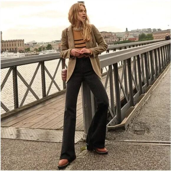 NEW Madewell The Perfect Vintage Flare Jean in Sherborn Wash, 27 - Picture 2 of 16